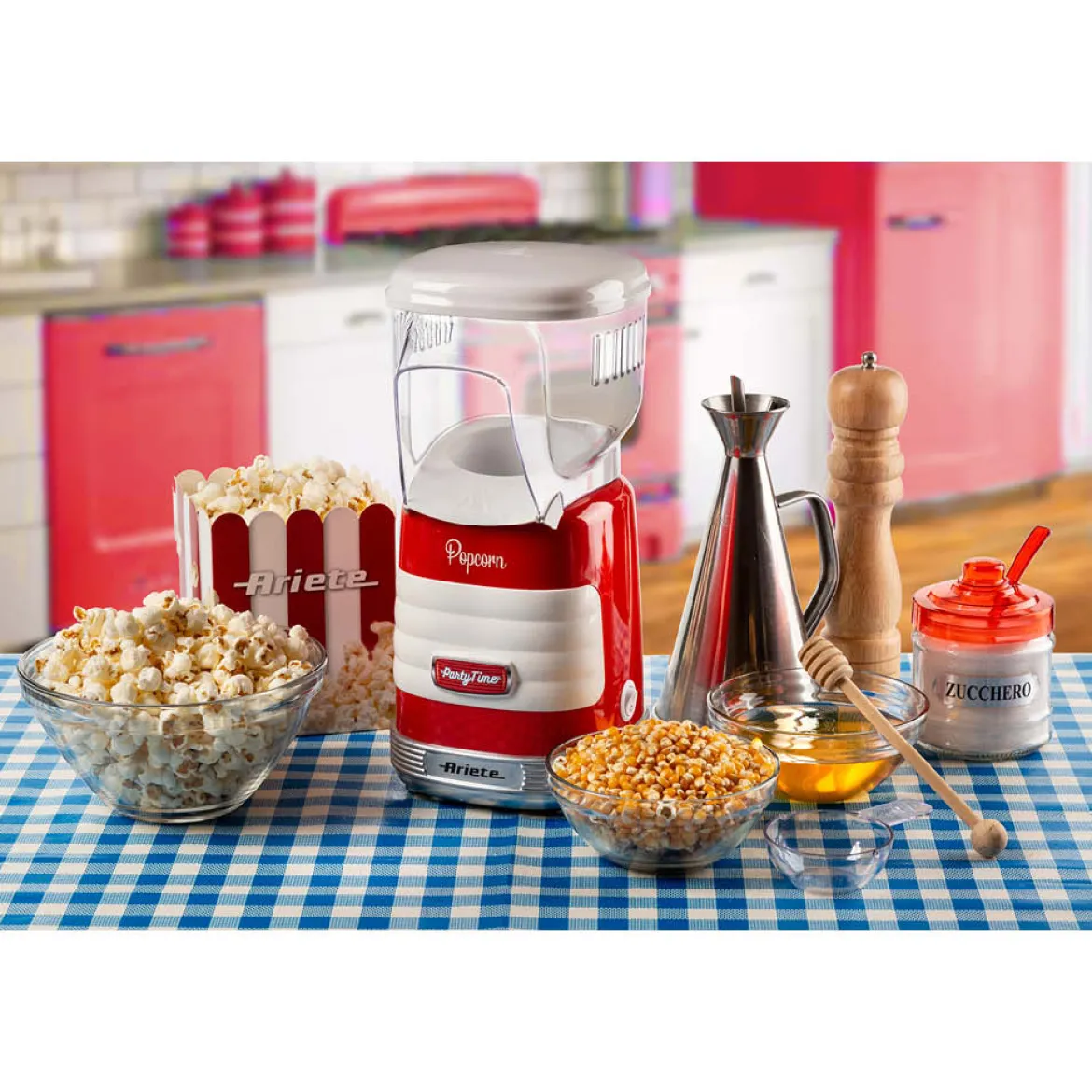 Ariete Popcorn Maker rot "Party Time rot"