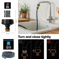 Fiskars Schlauchanschluss