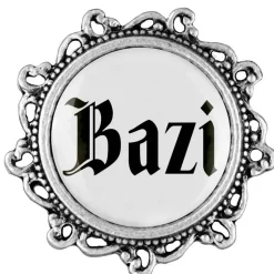 Gaudiknopf Batzi - Anstecker "Klassiker - verziert"