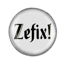 Gaudiknopf Zerfix - Anstecker"Klassiker-schlicht"