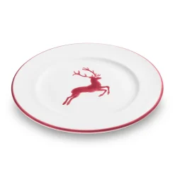 Gmundner Dessertteller Gourmet "Bordeauxroter Hirsch"