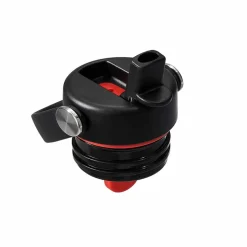 Hydro Flask Trinkhalm-Deckel, schwarz