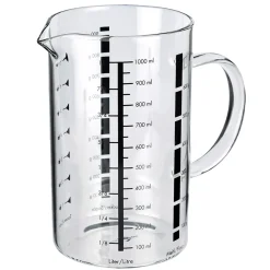 Küchenprofi Messbecher Glas