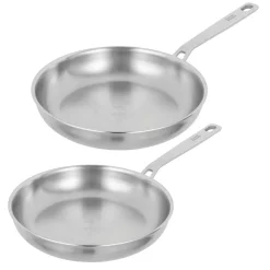 Kuhn Rikon Bratpfanne "Culinary Fiveply" 24 cm + 28 cm