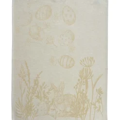 Sander Geschirrtuch "Easter Egg Roll" beige