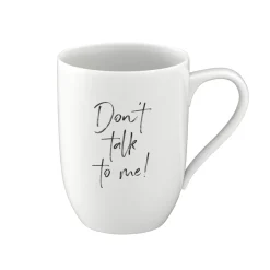 Villeroy & Boch Henkelbecher "Statement Don´t talk to me"