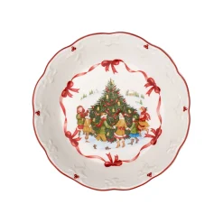 Villeroy & Boch Schale groß, Tanz um den Baum 24x24x4,5cm 