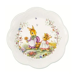 Villeroy & Boch Schale groß, Blumenwiese 30,5x30,5x5cm "Spring Fantasy"